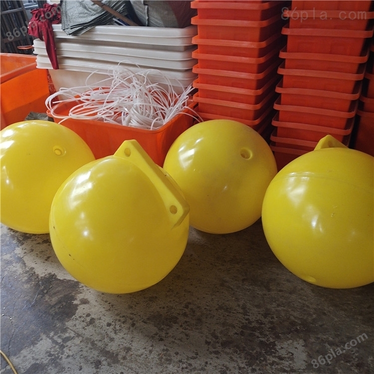 厂家生产聚乙烯浮球海上警示浮球
