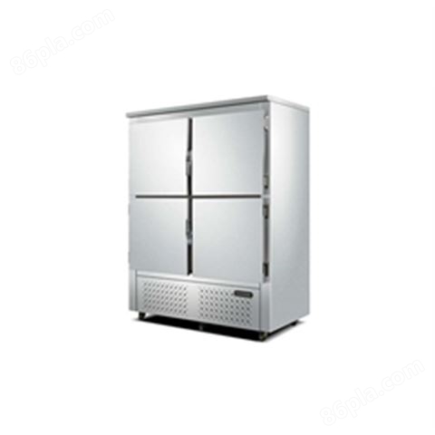 厨房立式四门不锈钢低温速冻冷柜